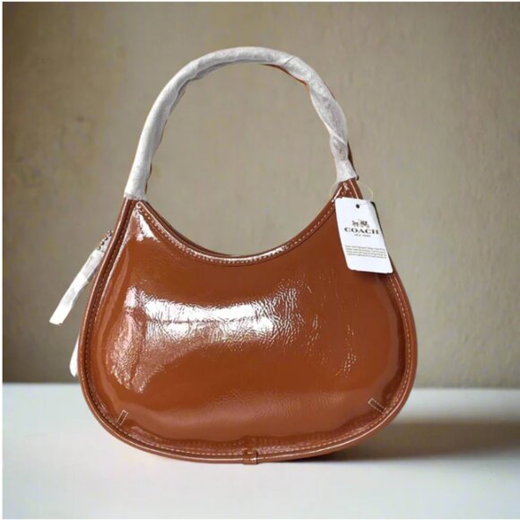 Coach Coachtopia Ergo Shoulder Bag Amber CQ003 - Picture 1 of 12